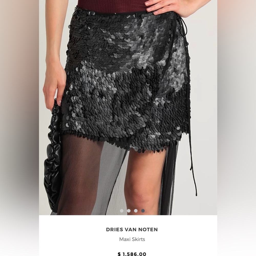 Dries Van Noten maxi skirt